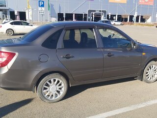 2013 Lada (ВАЗ) Granta I, коричневый, 590000 рублей, вид 4