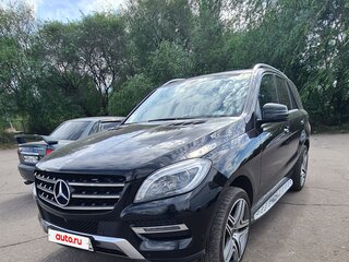 2015 Mercedes-Benz M-Класс 350 CDI III (W166), чёрный, 2550000 рублей, вид 1