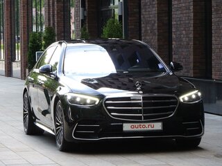 2021 Mercedes-Benz S-Класс 400 d Long 4MATIC VII (W223), чёрный, 11000000 рублей, вид 2