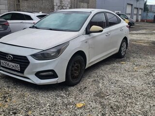 2018 Hyundai Solaris II, белый, 532000 рублей, вид 2
