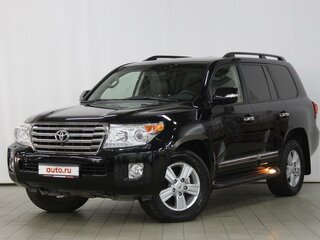 2013 Toyota Land Cruiser 200 Series Рестайлинг 1, чёрный, 4750000 рублей, вид 1