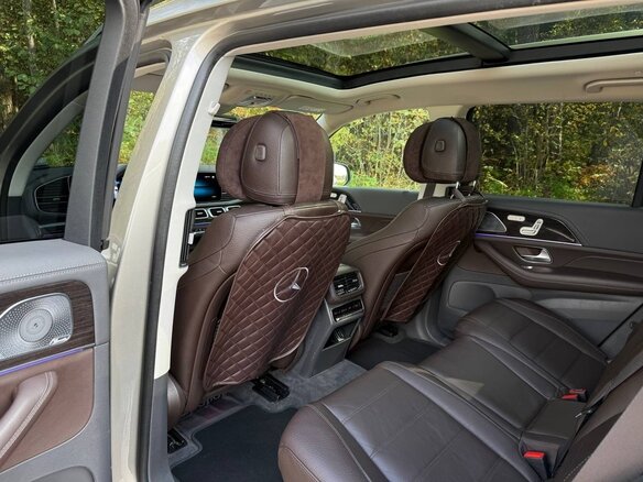 2019 Mercedes-Benz GLS 400 d II (X167), серебристый, 7500000 рублей - вид 9