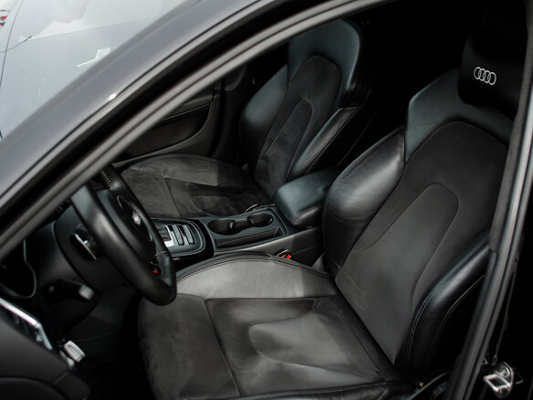2014 Audi A4 IV (B8) Рестайлинг, чёрный - вид 8