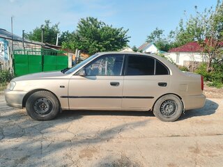 2006 Hyundai Accent ТагАЗ II, бежевый, 490000 рублей, вид 4