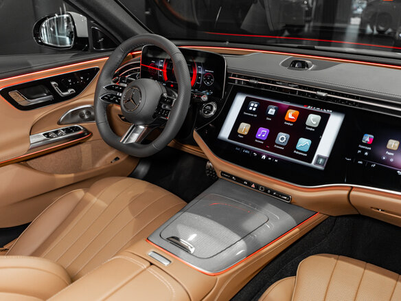 2026 Mercedes-Benz E-Класс 300 VI (W214, S214), серый - вид 14