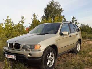 2001 BMW X5 3.0i I (E53), золотистый, 1250000 рублей, вид 1