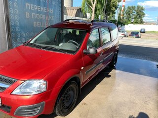 2019 Lada (ВАЗ) Largus I, красный, 950000 рублей, вид 2