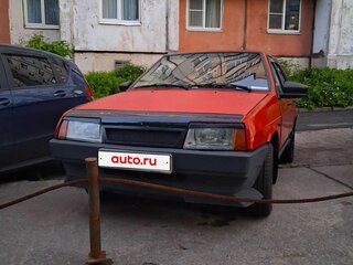1988 Lada (ВАЗ) 2109, красный, 130000 рублей, вид 1