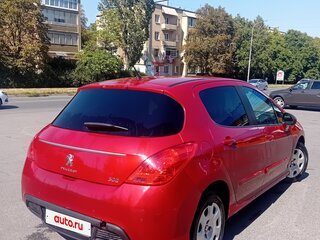 2011 Peugeot 308 I Рестайлинг, красный, 650000 рублей, вид 4