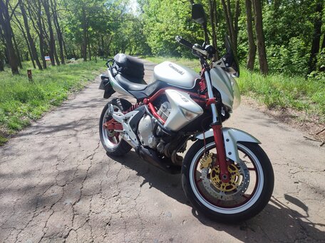2008 Kawasaki ER-6N, серебристый, 250000 рублей, вид 3