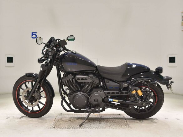 2017 Yamaha XV950 Bolt, чёрный