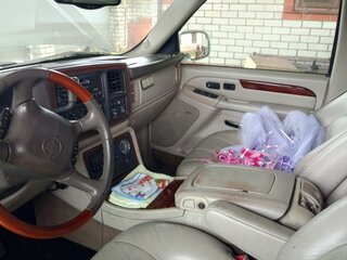 2002 Cadillac Escalade II, белый, 900000 рублей, вид 4