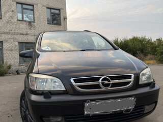 2003 Opel Zafira A Рестайлинг, чёрный, 600000 рублей, вид 1