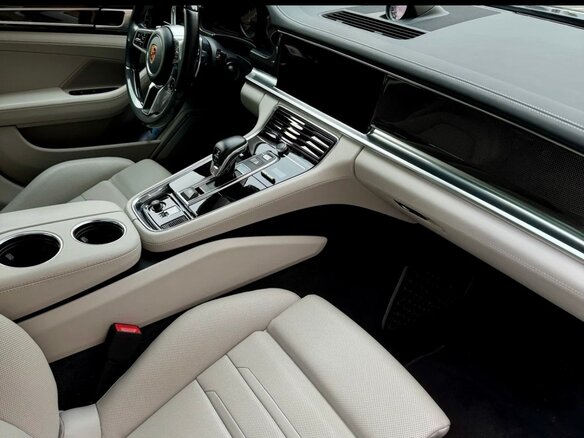 2017 Porsche Panamera 4S II, синий, 7499000 рублей - вид 3