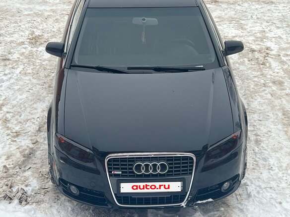 2006 Audi A4 III (B7), чёрный, 950000 рублей - вид 4
