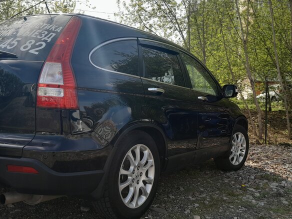 2008 Honda CR-V III, чёрный, 1350000 рублей - вид 6