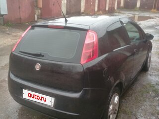 2008 Fiat Punto III Grande Punto, чёрный, 330000 рублей, вид 4