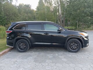 2014 Toyota Highlander III (XU50), чёрный, 2550000 рублей, вид 4