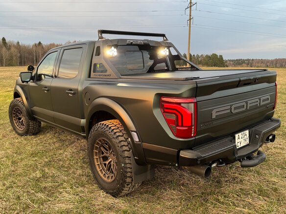 2024 Ford F-150 Raptor XIV Рестайлинг, зелёный, 16950000 рублей - вид 25