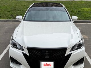 2017 Toyota Crown XIV (S210) Рестайлинг, белый, 2700000 рублей, вид 3