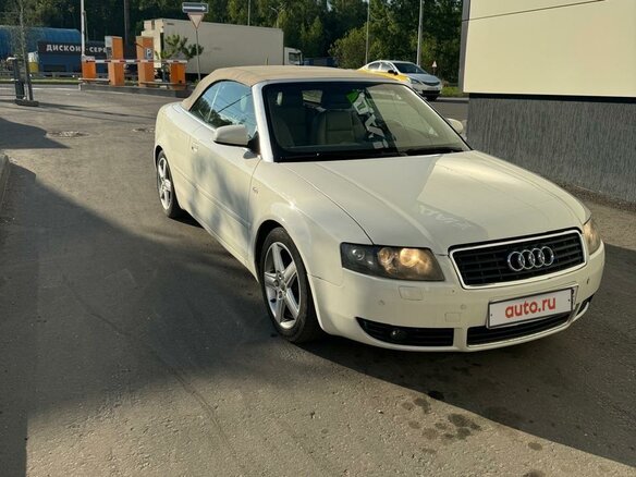 2004 Audi A4 II (B6), белый, 1200000 рублей - вид 2
