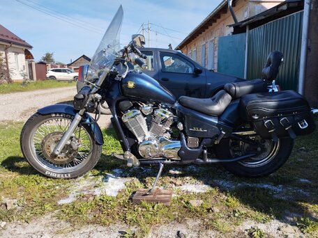 1991 Honda Steed 400, синий, 230000 рублей, вид 2