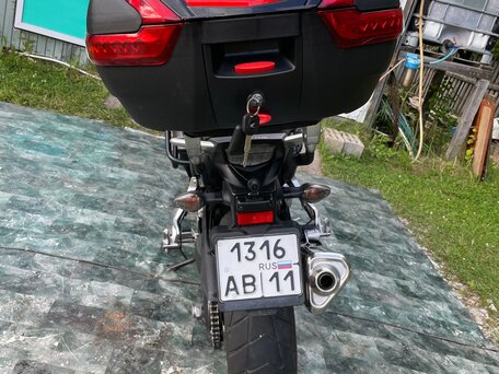 2013 Honda VFR 800X (Crossrunner), чёрный, 830000 рублей, вид 4