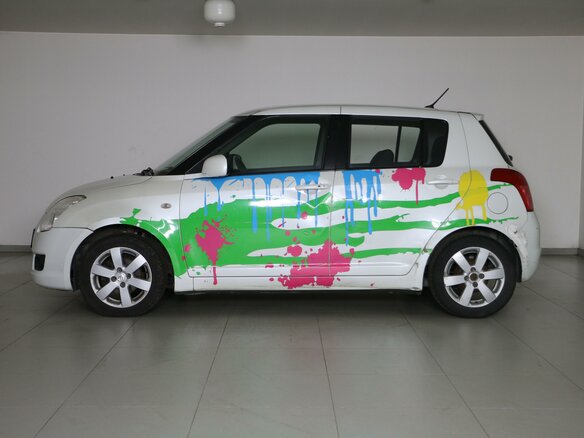 2008 Suzuki Swift III, белый - вид 3