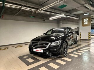 2018 Mercedes-Benz S-Класс AMG 63 AMG Long III (W222, C217) Рестайлинг, чёрный, 7500000 рублей, вид 4
