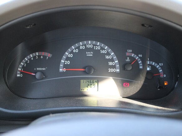 2010 Lada (ВАЗ) Kalina I, красный, 110000 рублей - вид 13