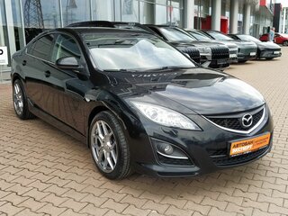 2011 Mazda 6 II (GH) Рестайлинг, чёрный, 820000 рублей, вид 4