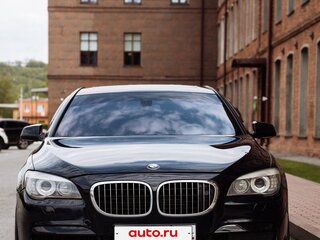 2011 BMW 7 серии Long 750Li V (F01/F02/F04), чёрный, 1400000 рублей, вид 1