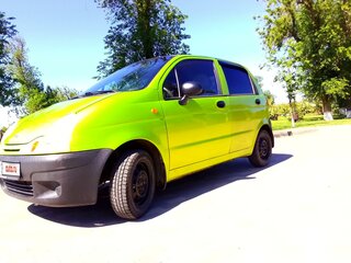 2013 Daewoo Matiz I Рестайлинг, зелёный, 275000 рублей, вид 2