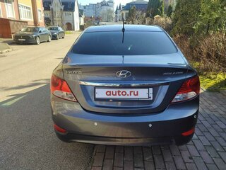 2011 Hyundai Solaris I, чёрный, 780000 рублей, вид 5