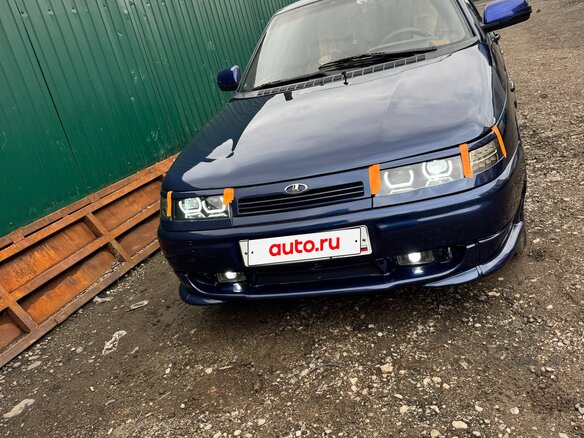 2002 Lada (ВАЗ) 2110, синий, 450000 рублей - вид 15