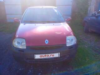 2001 Renault Clio II, красный, 170000 рублей, вид 1