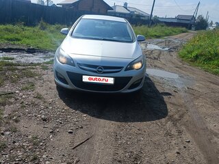 2013 Opel Astra J Рестайлинг, серебристый, 680000 рублей, вид 1