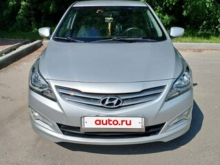 2016 Hyundai Solaris I Рестайлинг, серый, 1000000 рублей, вид 1