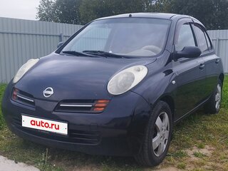 2004 Nissan Micra III (K12), чёрный, 480000 рублей, вид 3