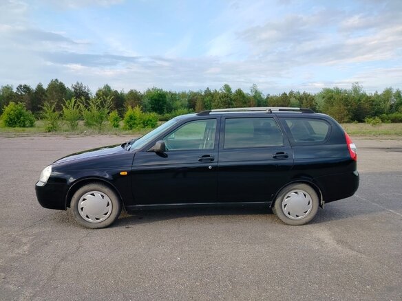 2010 Lada (ВАЗ) Priora I, чёрный, 385000 рублей - вид 8