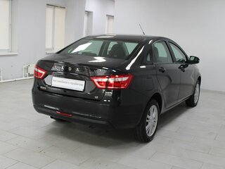 2019 Lada (ВАЗ) Vesta I, чёрный, 899900 рублей, вид 4