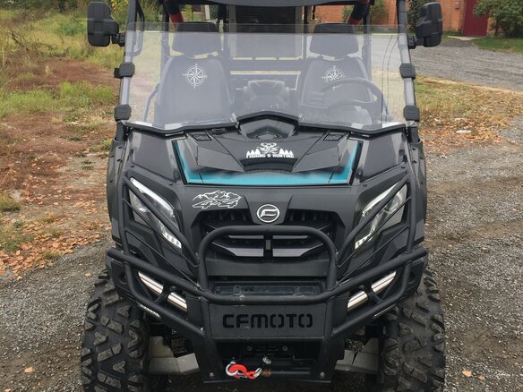 2013 CFMoto CF800-U2 (Tracker 800), чёрный, 950000 рублей - вид 6