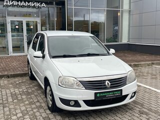 2013 Renault Logan I Рестайлинг, белый, 399000 рублей, вид 3