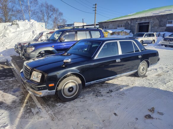 2007 Toyota Century 6-speed II (G50), чёрный, 1500000 рублей - вид 2