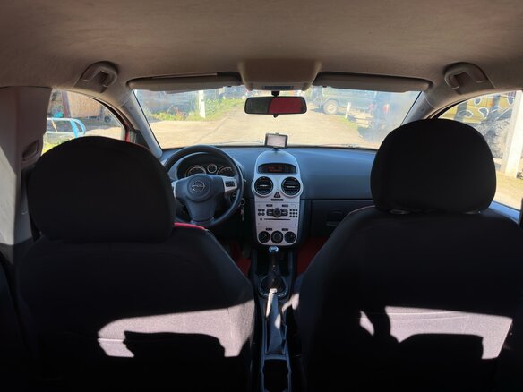 2007 Opel Corsa D, красный, 350000 рублей - вид 5