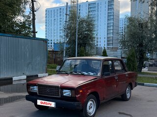 2007 Lada (ВАЗ) 2107, красный, 95000 рублей, вид 1
