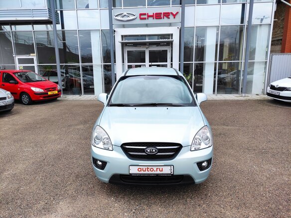 2008 Kia Carens II (UN), серый - вид 3