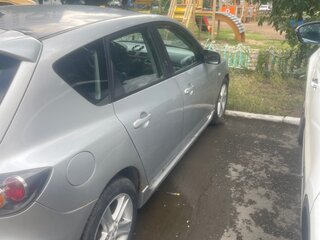 2006 Mazda 3 I (BK) Рестайлинг, серебристый, 510000 рублей, вид 2