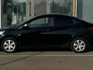 2013 Hyundai Solaris I, чёрный, 599000 рублей, вид 5