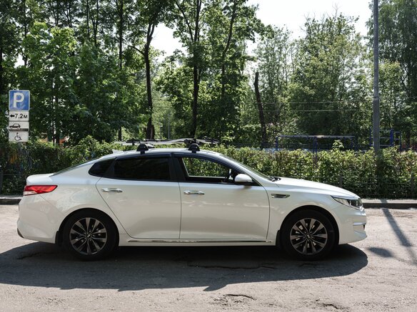 2018 Kia Optima IV, белый, 1700000 рублей - вид 3